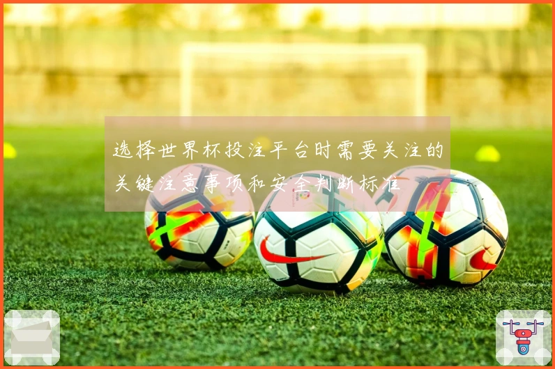 选择世界杯投注平台时需要关注的关键注意事项和安全判断标准